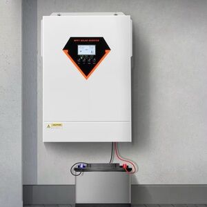 Hybrid Solar Inverter All-in-One Pure Sine Wave Power Charger Integrated 120A